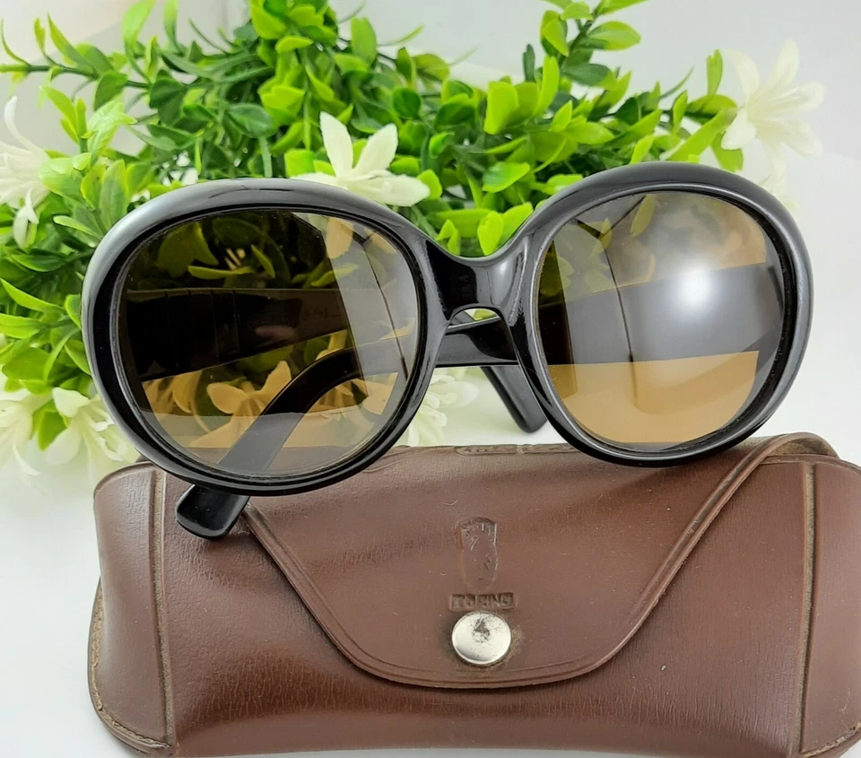 GAFAS DE SOL PERSOL 6383 N MEFLECTO VINTAGE NEGRAS ULTRA RARAS HECHAS EN ITALIA Foto 2 de 4