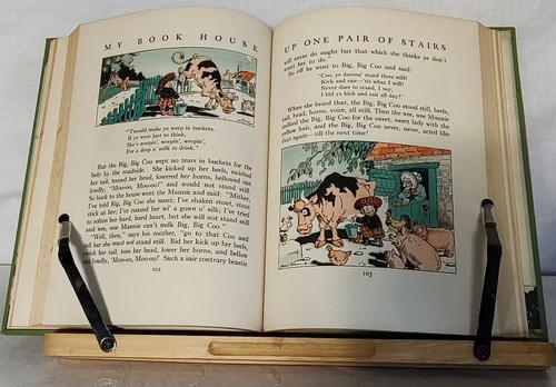 Up One Pair Of Stairs MY BOOK HOUSE Volume #3 1953 Olive Beaupre Miller HC Green - Picture 9 of 15