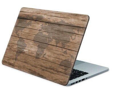 Universal Laptop Skin Notebook Netbook MacBook Aufkleber Sticker Wood World