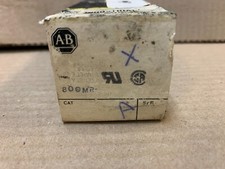 NEW ALLEN BRADLEY 800MR-QT24 PUSH TO TEST PILOT LIGHT ORANGE SERIES D 24V AC/DC