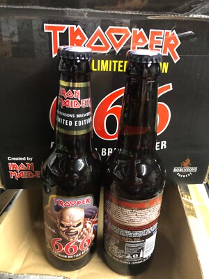 Très belle bouteille 666 Iron Maiden | eBay
