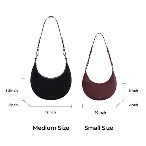 JW PEI Women's Carly Saddle Bag Small Claret - Picture 5 of 5