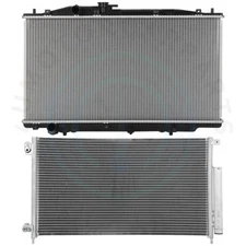 Radiator & AC Condenser Cooling Kit For 2006-2007 Honda Accord LX EX 3.0L V6