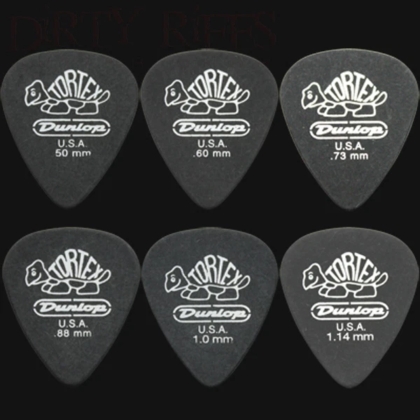 Dunlop tortex pitch black deals