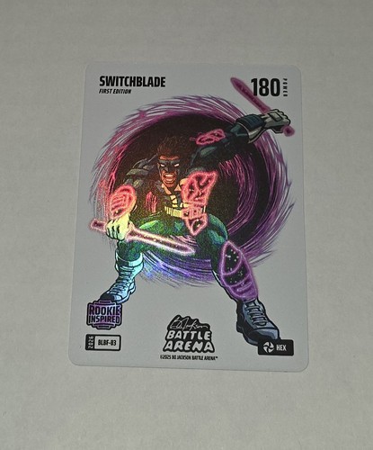 Bo Jackson Battle Arena SWITCHBLADE Travis Hunter Hex Blizzard Foil BLBF-83 180