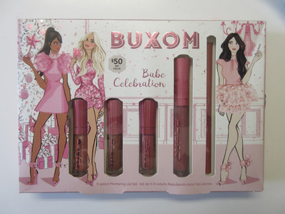 Buxom Babe Celebration 5 Pc Plumping Lip Set Collection Plumper SALE HELPS DOGS!