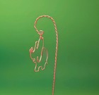16" Elephant Electroculture Plant Stake Copper. Handmade OOAK Garden Art,  — photo 2