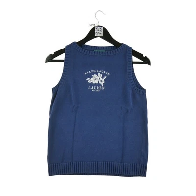 Lauren Ralph Lauren Pull Femme Taille S Marine #QWE3593 - Photo 1/4