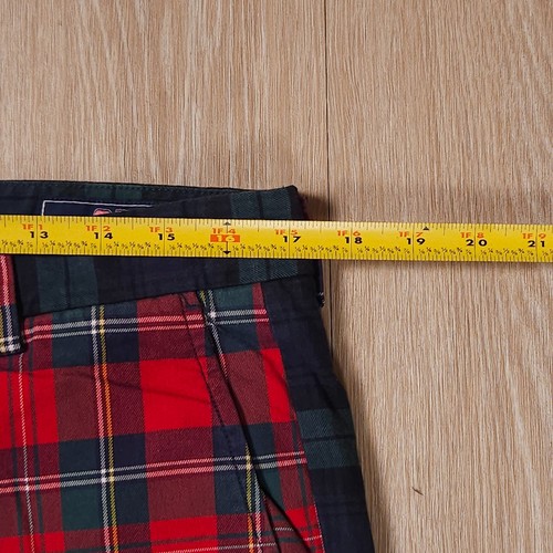 Vineyard Vines Tartan Plaid Chino Pants Mens 34x30(29) Color Block Golf Preppy - Picture 12 of 16
