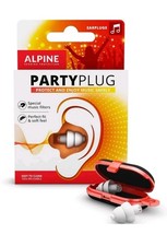 2 Alpine PartyPlug Concert Soft Reuseable Ear Plugs Noise Reduction 19db White