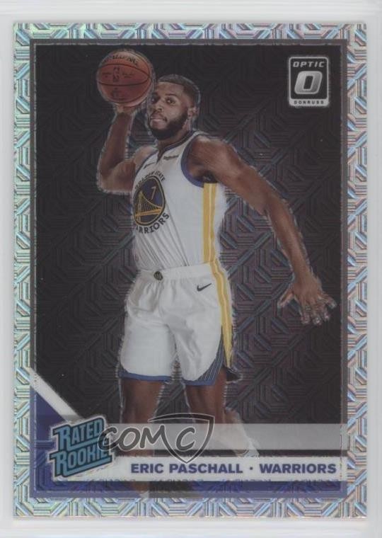 2019-20 Panini Donruss Optic Rated Rookie Choice Prizm Eric Paschall #199 3yq