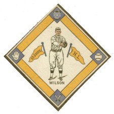 1914 B18 Blanket 89b OWEN WILSON Rare Yellow Pennants Variation St. Louis Cards