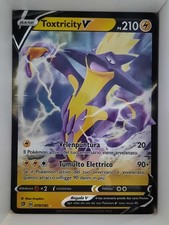 Toxtricity V 070/192 - Carta Holo Foil Near Mint Pokemon Fragore Ribelle