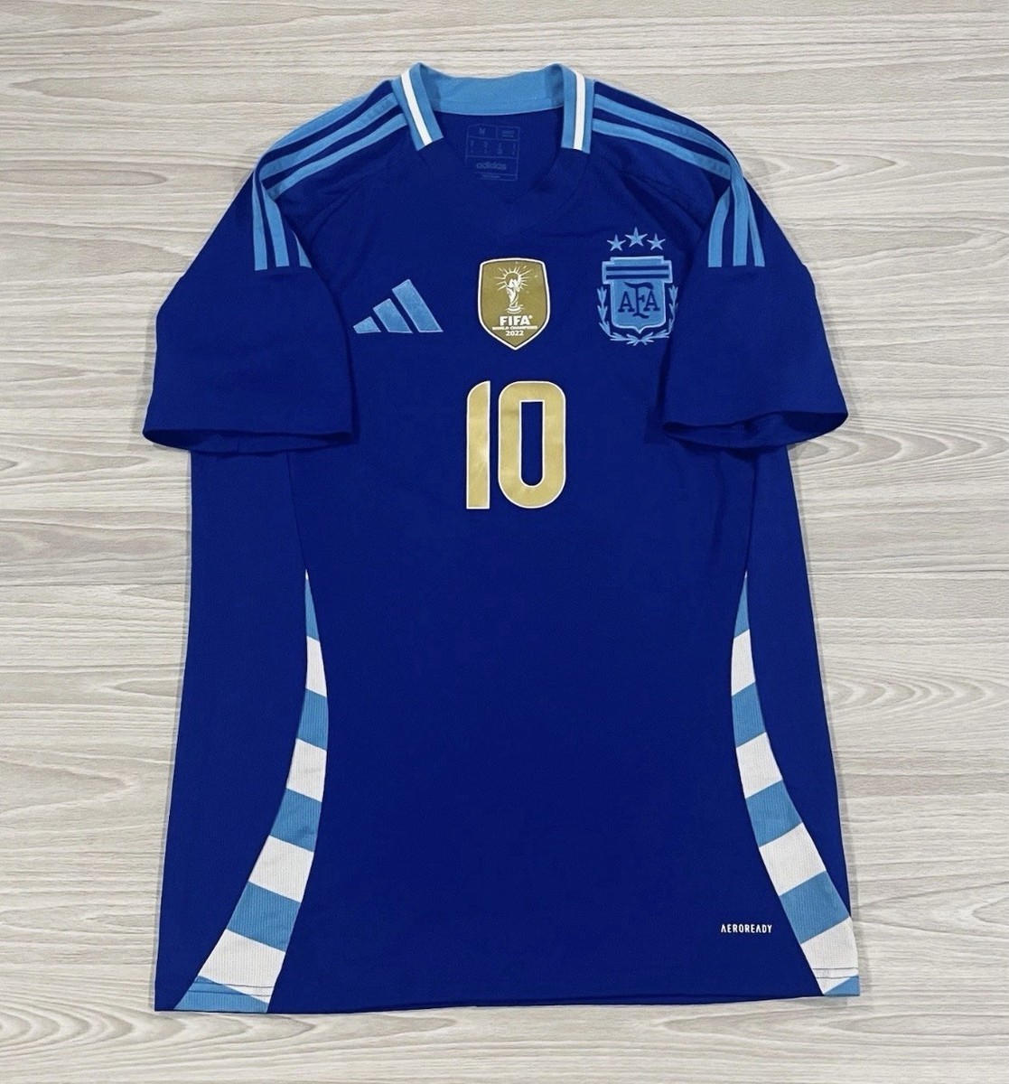 adidas アルゼンチン MESSI 10 シャツ ブラック　オーセンティック adidas アルゼンチン MESSI 10 シャツ ブラック オーセンティック