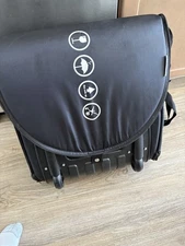 Bugaboo Original Cameleon Stroller Travel Bag with Wheels Black 