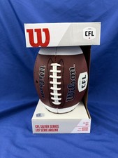 Wilson CFL Silver Series Official Size Football New In Box Canadian Football