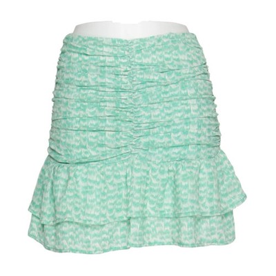 Loavies, Rock, Größe: S, Grün/Weiß/Mehrfarbig, Polyester, Chevron, Damen #igO