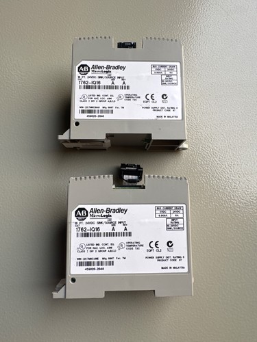 LOT OF 2 PCs Allen Bradley 1762-IQ16 Micrologix Input Module Ser A Rev A - Picture 6 of 6