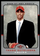 2006-07 Fleer Thabo Sefolosha Rookie Chicago Bulls #243