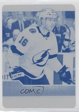 2021-22 Skybox Metal Universe Printing Plate Cyan 1/1 Taylor Raddysh #PP-17 0a48
