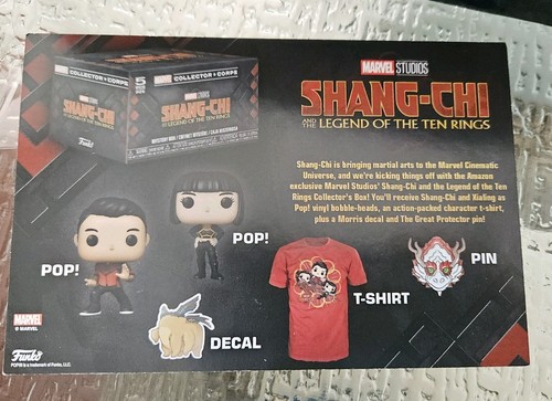 Funko POP! Marvel Collector Corps Shang-Chi Disney+ Mystery Box Size Small Shirt - Picture 3 of 8