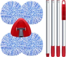 Spin Mop Replacement Head Compatible With Ocedar 2 Tank Rinseclean4 Mop Heads +1