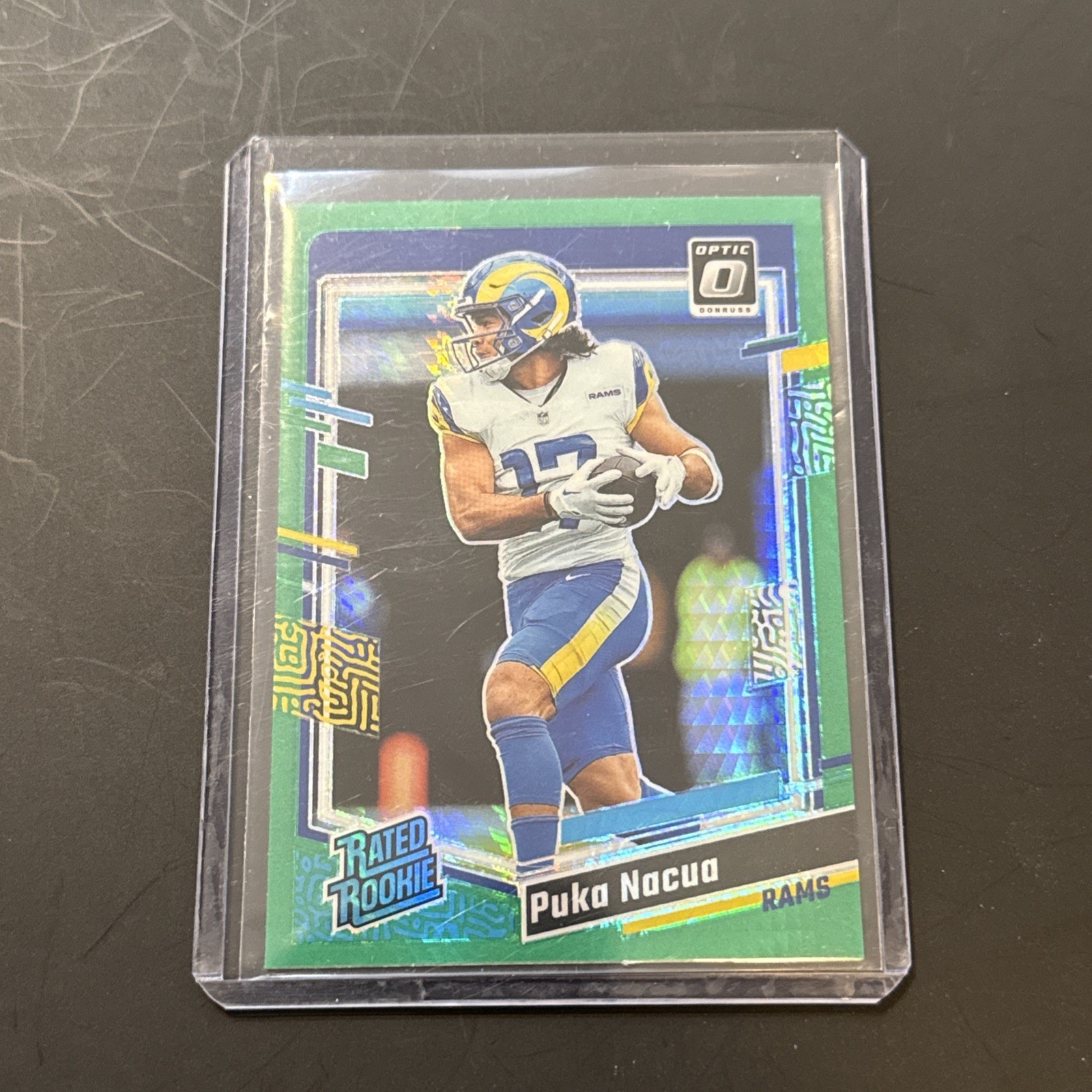 2023 Donruss Optic Green Hyper Puka Nacua Rated Rookie #238