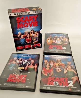 Scary Movie 1, 2 & 3 DVD Box Set - The Trilogy - English - Comedy Horror