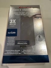 Zagg Invisible Shield Glass  Visionguard Screen Protector for Iphone X / Xs NIB