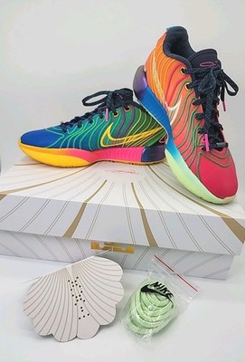 Nike Air LeBron 21 XXI Basketball Optimism What The Men 7/Wmns 8.5 HF5353 400 