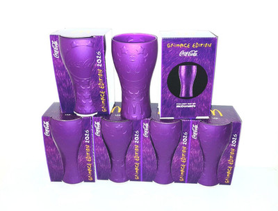 McDonalds Coca Cola Glas  GRIMACE aus der Limited Edition Deutschland Serie 2026
