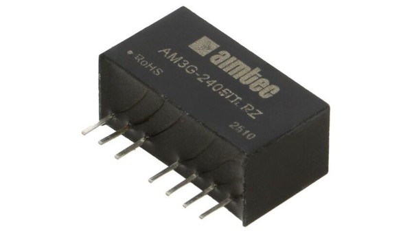 5907998710568 Przetwornica Dc/Dc 3W In: 18...36VDC Out: 5VDC OUT2: -5VDC AM3G-24-image