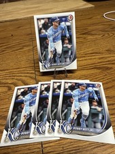 x5 2025 Bowman Bobby Witt Jr. #7 cards