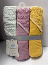 Infant Baby Hooded Bath Towel 3pk Set Target Cloud Island