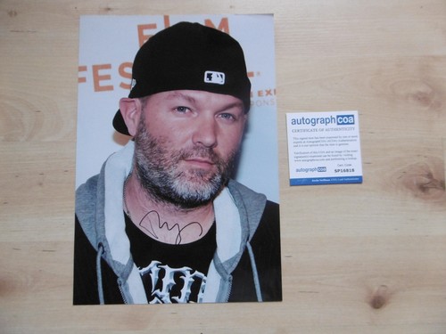 Fred Durst "Limp Bizkit" Autogramm signed 20x30 cm Foto ACOA