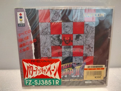 Street Fighter II 2 X Panasonic 3DO Japan Import US Seller