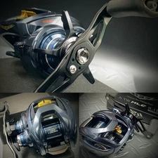 DAIWA【21 STEEZ A TW HLC 8.1L】L-H 8.1:1 GR Used Baitcast Reel "Ex++"cond. W/Box