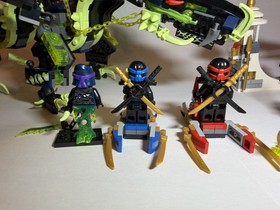 COMPLETE LEGO NINJAGO Attack of the Morro Dragon (70736) (Possessed Lloyd) 