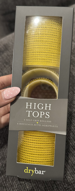 Drybar High Tops Self-Grip Rollers 6-Pack (3 Medium/3 Large) NEW