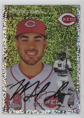 2023 Chrome Platinum Anniversary Speckle Refractor Mike Siani Rookie RC 1ds9