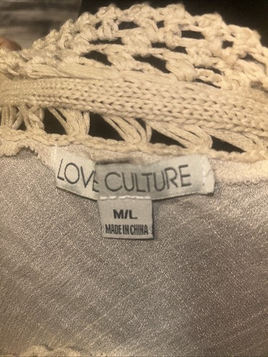 Love Culture Gr. M Creme Fransen Bluse - Bild 3 von 3