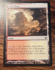 1X MTG Arid Mesa ZEN Zendikar Regular NM X1