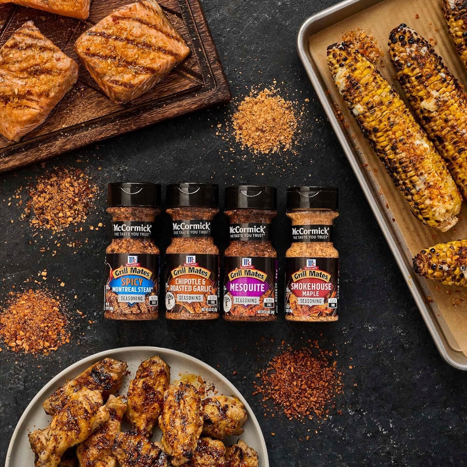 McCormick Grill Mates Spices, Everyday Grilling Variety Pack 4 Count