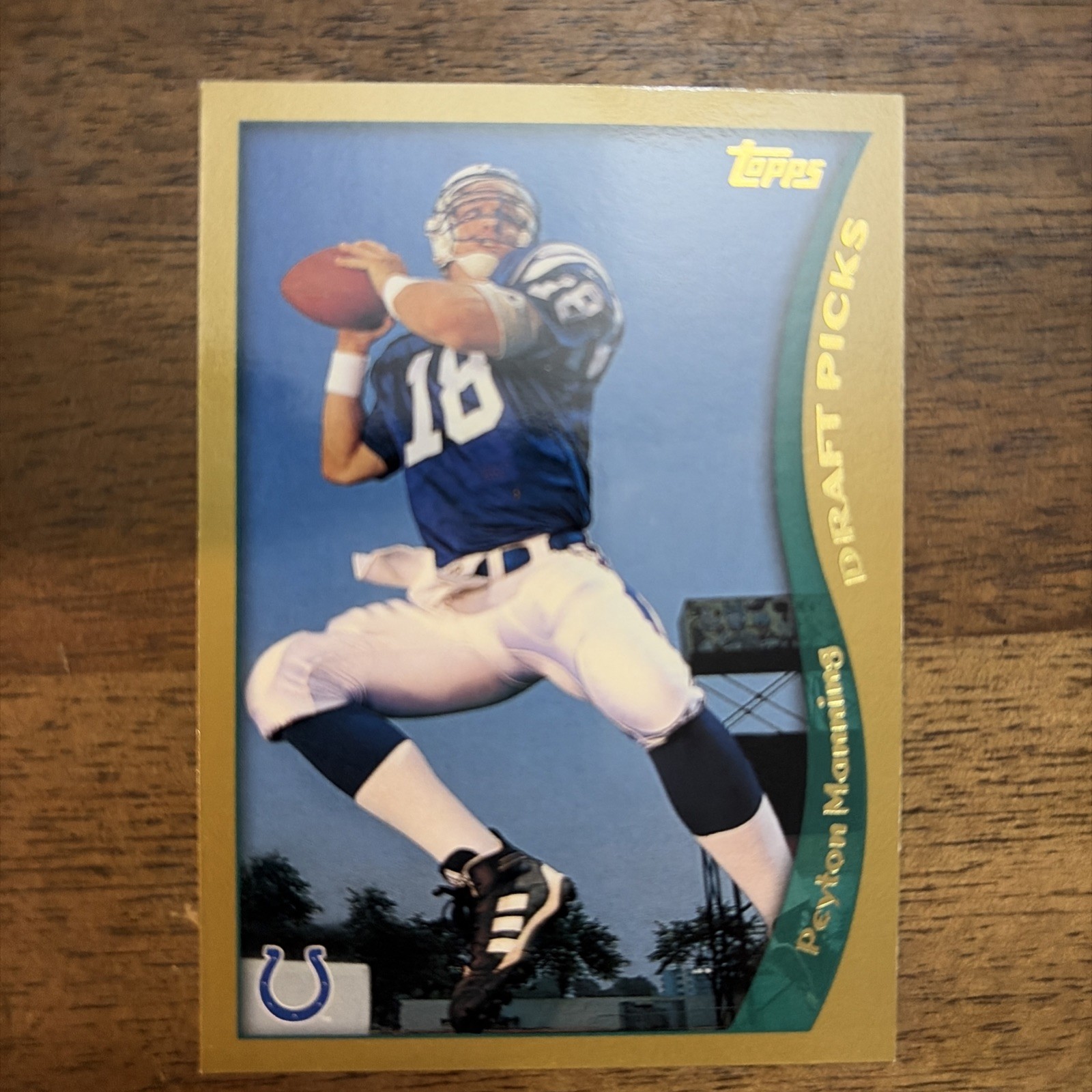 Topps 1998 Topps Peyton Manning #360 Draft Picks Indianapolis Colts RC