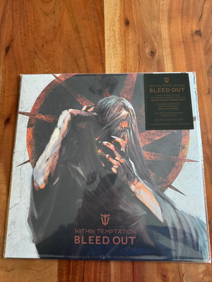 Within Temptation - Bleed Out Ltd. Orange & Black Marbled Vinyl NEU NUMMERIERT