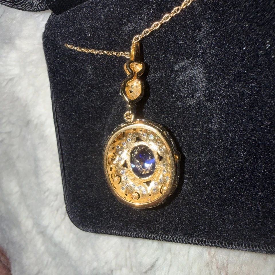 Nuevo Collar Victoria Wieck Oro 14K Con Caja Foto 3 de 4