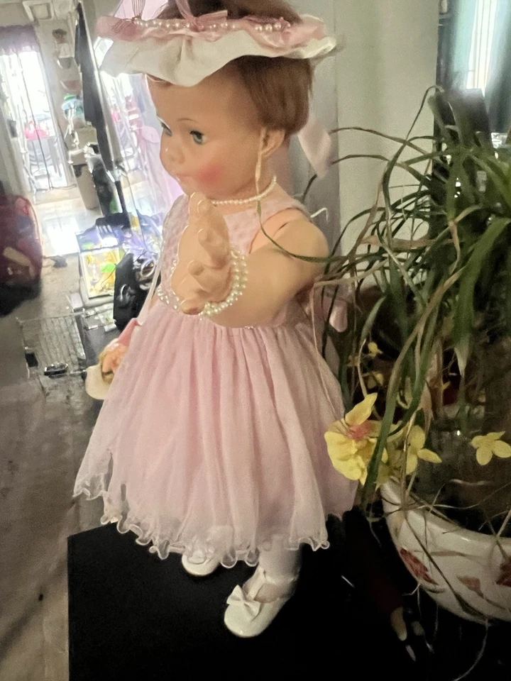 Красивый блестящий шифоновый розовый нарядный ансамбль, чтобы соответствовать идеальному дерзкому ходунку. 28"" - Изображение 2 из 4