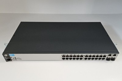 HP 2620-24 Switch J9623A 24-Port Layer 3 Ethernet Switch w/ Rack Mount Brackets