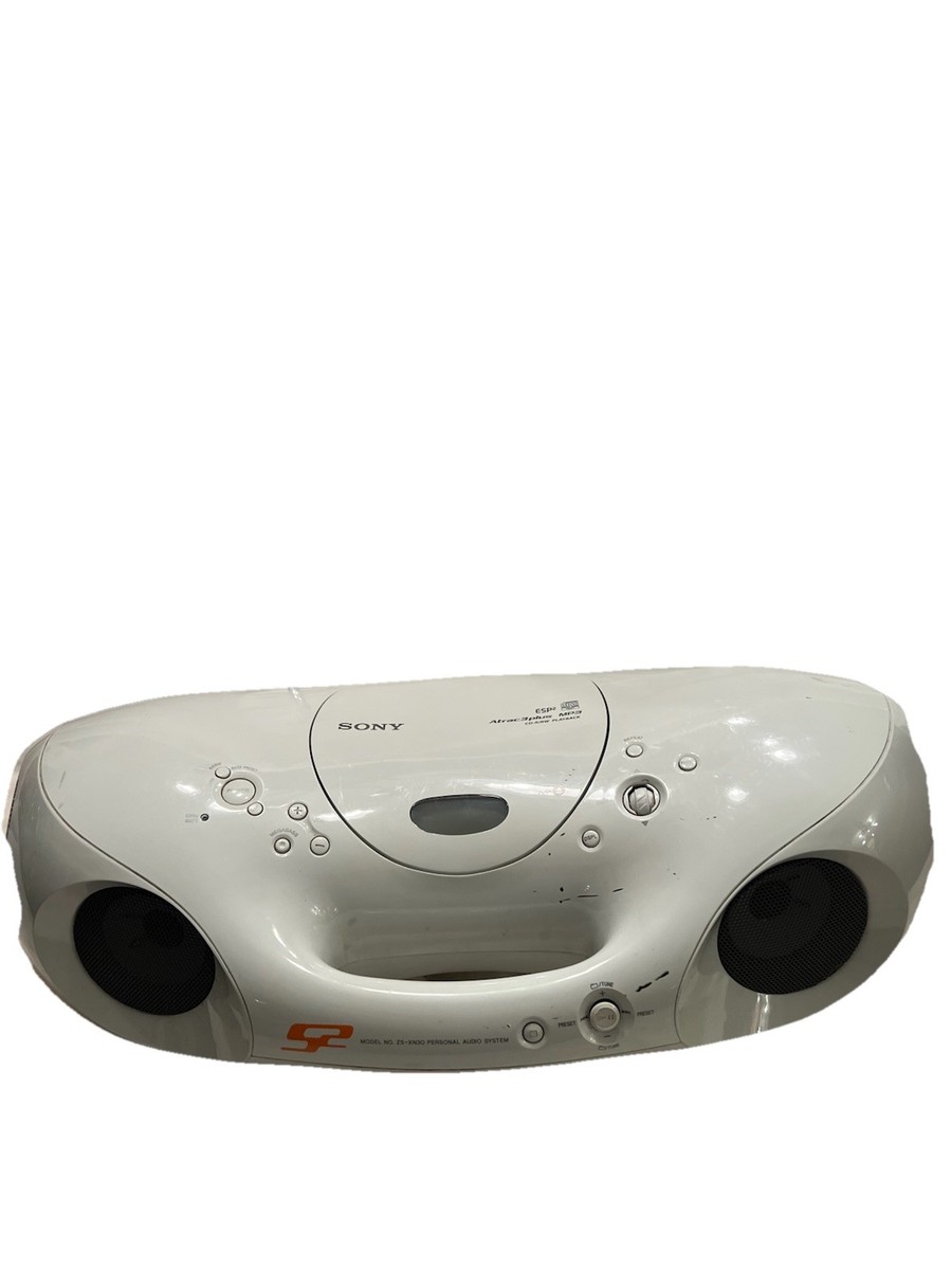 Sony ZS-XN30 Personal Audio System CD Tuner AM/FM Radio Boombox