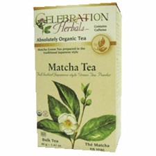 Thé Vert Matcha Bio 40 Grammes Par Celebration Herbals